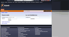 Desktop Screenshot of kirjaudu.afterdawn.com