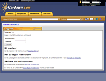 Tablet Screenshot of loggain.afterdawn.com